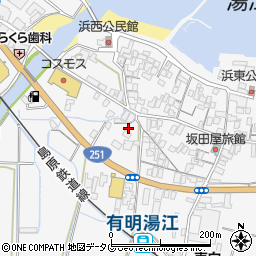 長崎県島原市有明町湯江甲207周辺の地図