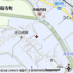 熊本県熊本市北区硯川町1205周辺の地図