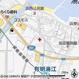 長崎県島原市有明町湯江甲115周辺の地図