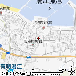 長崎県島原市有明町湯江甲76周辺の地図