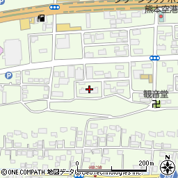 熊本県菊池郡菊陽町津久礼5周辺の地図
