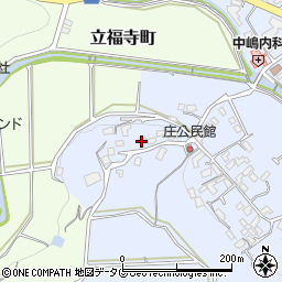 熊本県熊本市北区硯川町1308-5周辺の地図