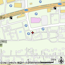 熊本県菊池郡菊陽町津久礼2689-1周辺の地図