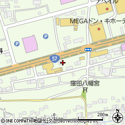 熊本県菊池郡菊陽町津久礼2521-5周辺の地図