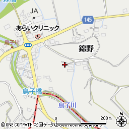 熊本県菊池郡大津町錦野444周辺の地図