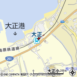 大正駅周辺の地図