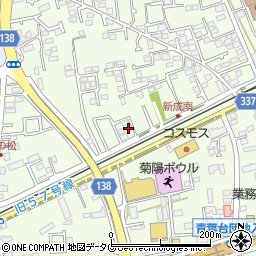 熊本県菊池郡菊陽町津久礼3053-23周辺の地図