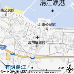 長崎県島原市有明町湯江甲78周辺の地図