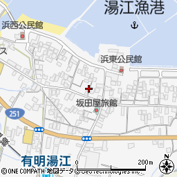 長崎県島原市有明町湯江甲83周辺の地図