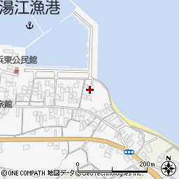長崎県島原市有明町湯江甲25周辺の地図