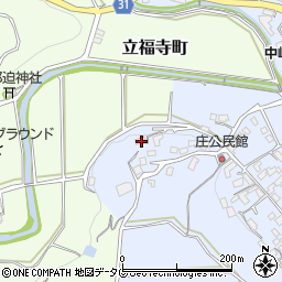 熊本県熊本市北区硯川町1299周辺の地図