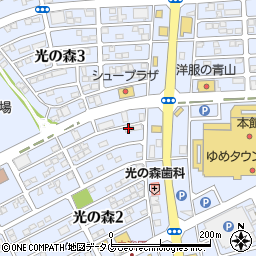 レインボーステーションＡ周辺の地図