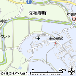 熊本県熊本市北区硯川町1301周辺の地図