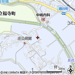 熊本県熊本市北区硯川町1236周辺の地図