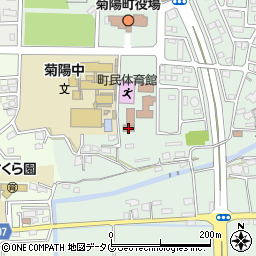 社会福祉法人 菊陽町社会福祉協議会訪問入浴事業所周辺の地図