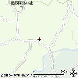 熊本県阿蘇郡南阿蘇村長野5-2周辺の地図