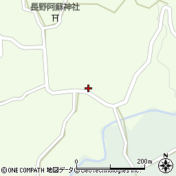 熊本県阿蘇郡南阿蘇村長野641-1周辺の地図