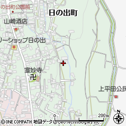 長崎県諫早市日の出町33周辺の地図