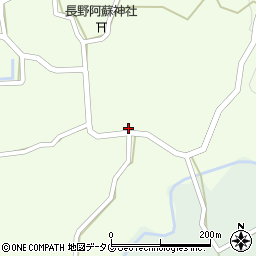 熊本県阿蘇郡南阿蘇村長野632周辺の地図