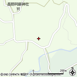 熊本県阿蘇郡南阿蘇村長野645周辺の地図