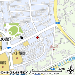 株式会社大谷楽器　ヤマハ音楽教室・光の森教室周辺の地図