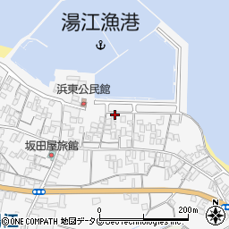 長崎県島原市有明町湯江甲55周辺の地図