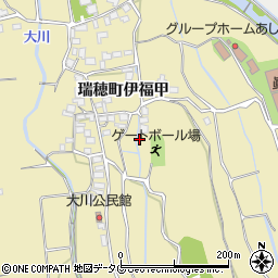 長崎県雲仙市瑞穂町伊福甲462周辺の地図