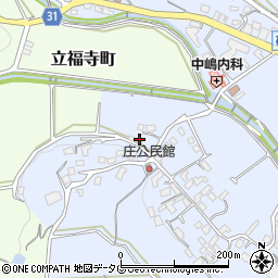 熊本県熊本市北区硯川町1254周辺の地図