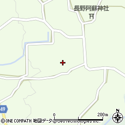 熊本県阿蘇郡南阿蘇村長野453周辺の地図