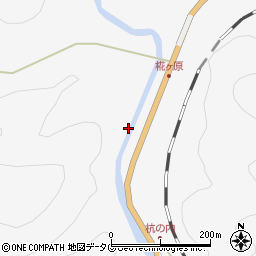 大分県佐伯市直川大字仁田原3062周辺の地図