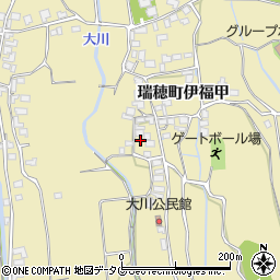 長崎県雲仙市瑞穂町伊福甲293周辺の地図