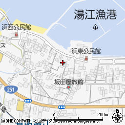 長崎県島原市有明町湯江甲86周辺の地図