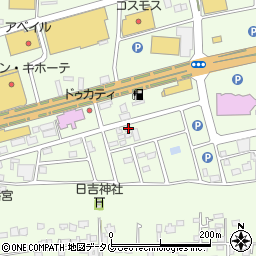 熊本県菊池郡菊陽町津久礼2685-7周辺の地図