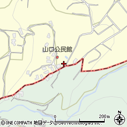 熊本県熊本市北区植木町木留1186周辺の地図