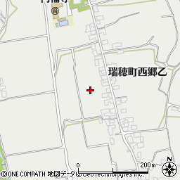 長崎県雲仙市瑞穂町西郷（乙）周辺の地図