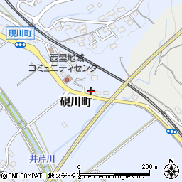 熊本県熊本市北区硯川町895周辺の地図