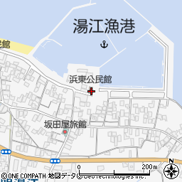 長崎県島原市有明町湯江甲75-6周辺の地図