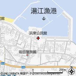 浜東公民館周辺の地図