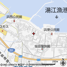 長崎県島原市有明町湯江甲95-2周辺の地図
