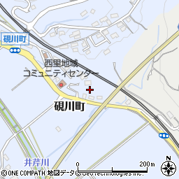 熊本県熊本市北区硯川町896周辺の地図