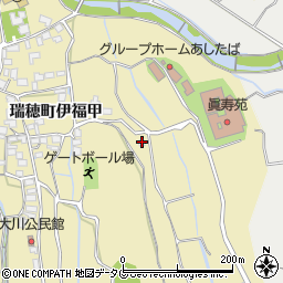 長崎県雲仙市瑞穂町伊福甲551周辺の地図