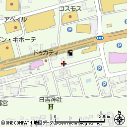 熊本県菊池郡菊陽町津久礼2686-14周辺の地図