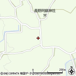 熊本県阿蘇郡南阿蘇村長野496周辺の地図