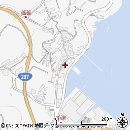 長崎県諫早市多良見町舟津605周辺の地図