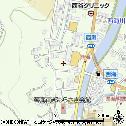 長崎県長崎市西海町1718周辺の地図
