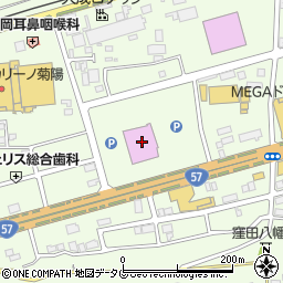 熊本県菊池郡菊陽町津久礼2515-13周辺の地図