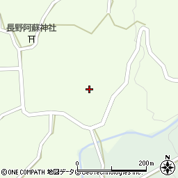 熊本県阿蘇郡南阿蘇村長野650周辺の地図