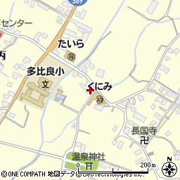 長崎県雲仙市国見町多比良丁183周辺の地図