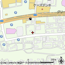 セブンイレブン菊陽津久礼店周辺の地図
