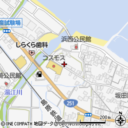 長崎県島原市有明町湯江甲133-2周辺の地図